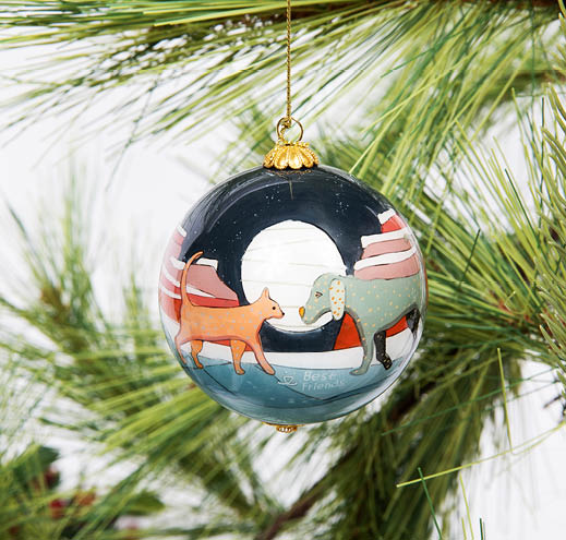 Moon Animals Ornament